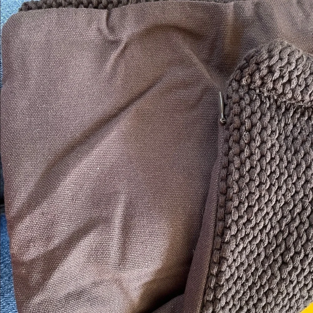 Knit Pillow shams set 26x26
